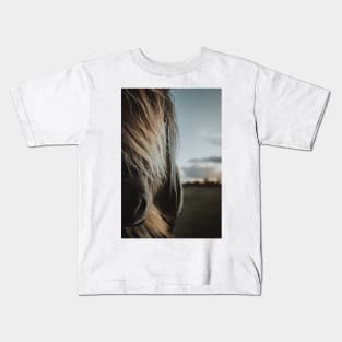 Scandinavian Horse Kids T-Shirt